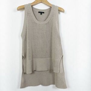 Banana Republic Beige Knit Tank Top